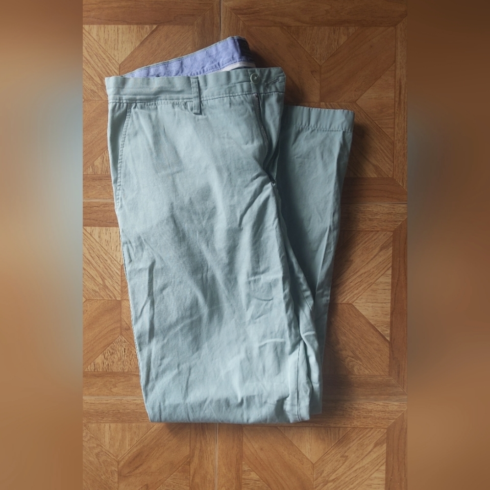 J. Crew Mint Green Chinos - 34x32